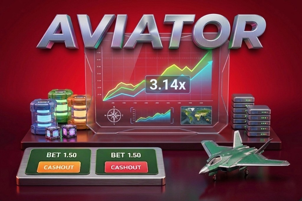 Aviator game — multiplier and cash out